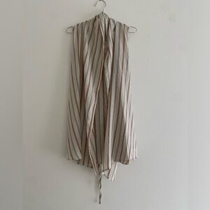 Soft cotton long vest